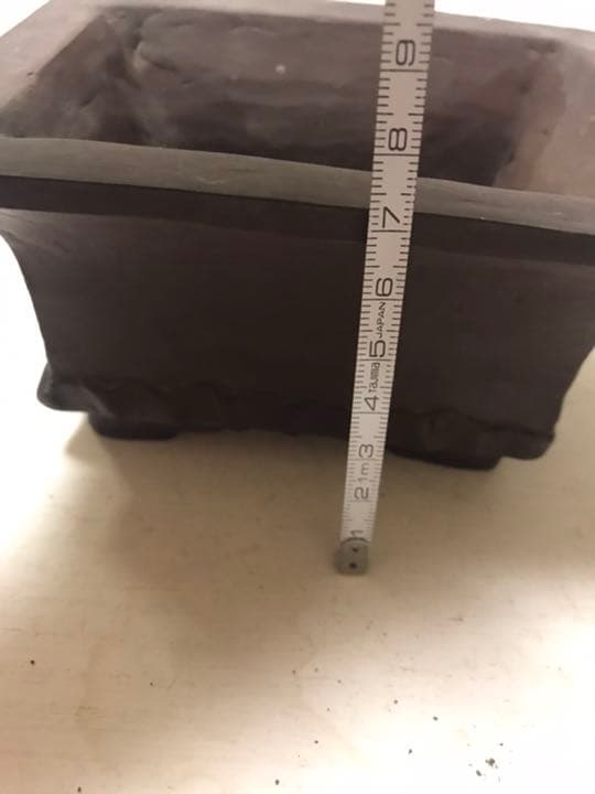 盆栽鉢　時代陶一手捻り盆栽鉢小品盆栽山野草鉢植木鉢多肉植物