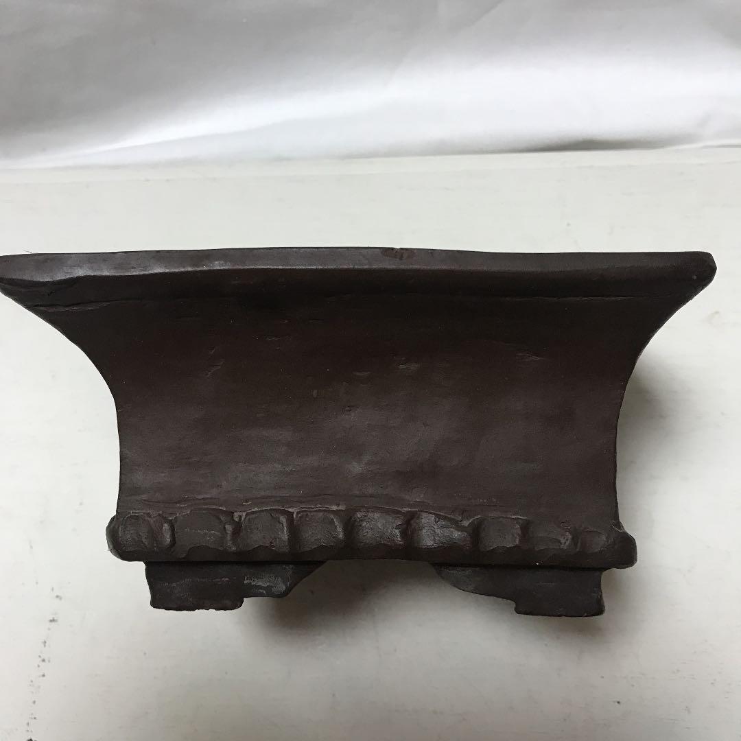 盆栽鉢　時代陶一手捻り盆栽鉢小品盆栽山野草鉢植木鉢多肉植物