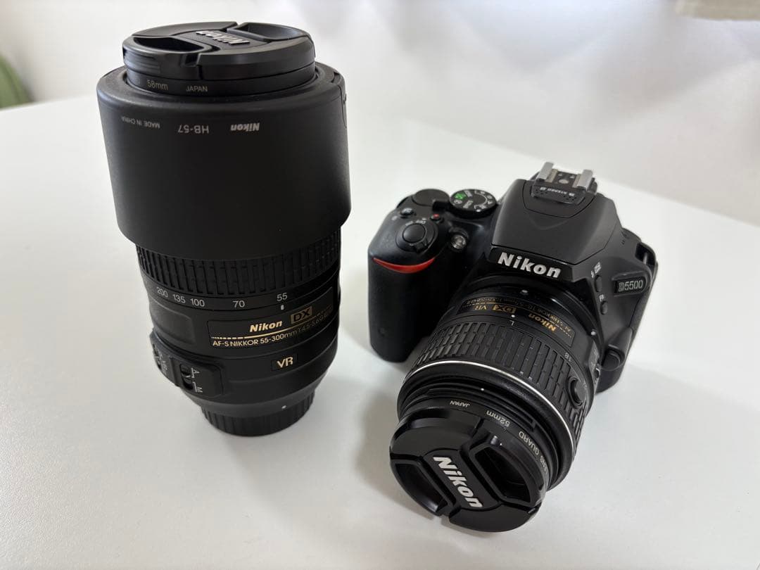 Nikon D5500 デジタル一眼レフカメラ ダブルズームキット
