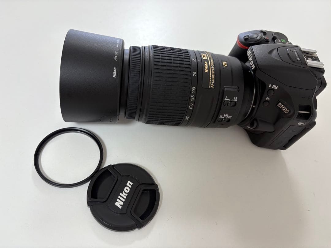 Nikon D5500 デジタル一眼レフカメラ ダブルズームキット