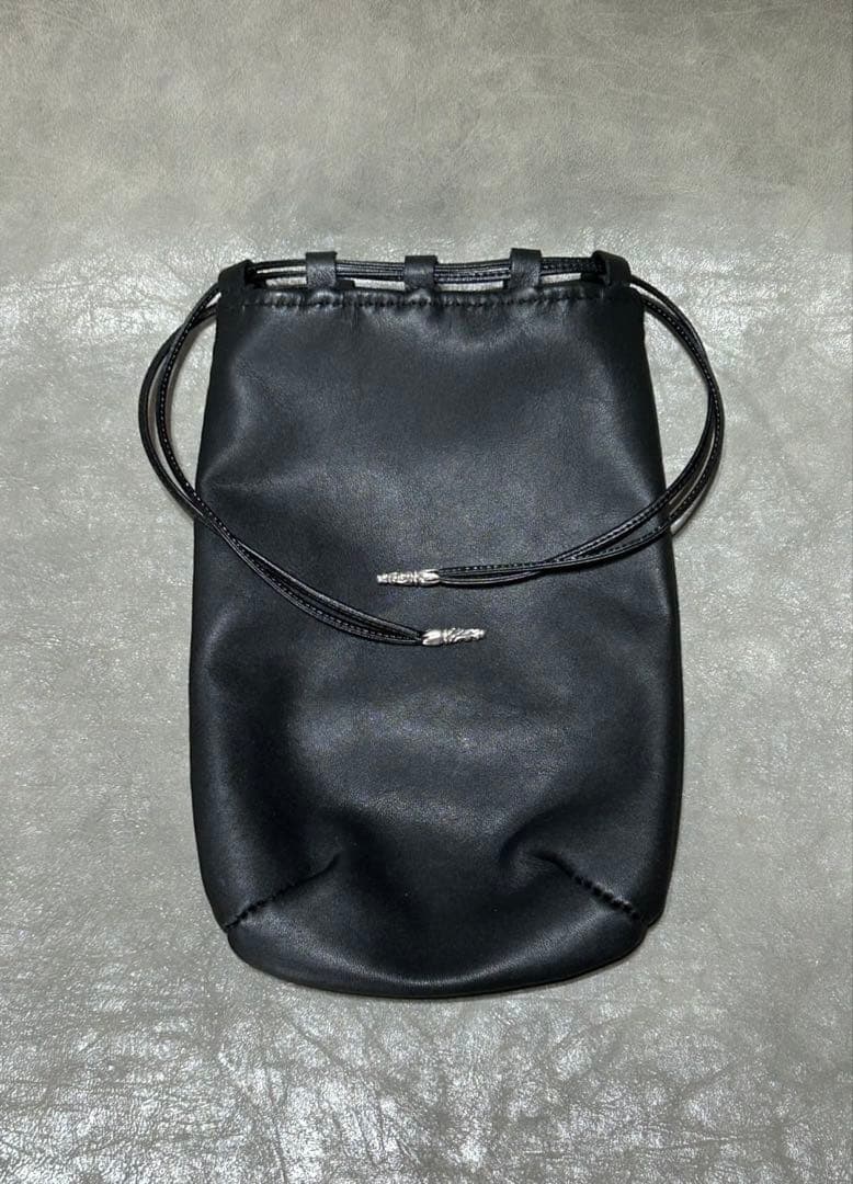 レザー巾着　Sサイズ