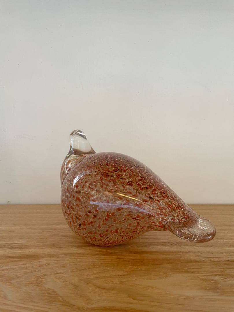 鳥 バード 置物 オブジェ ARTLASI ガラス