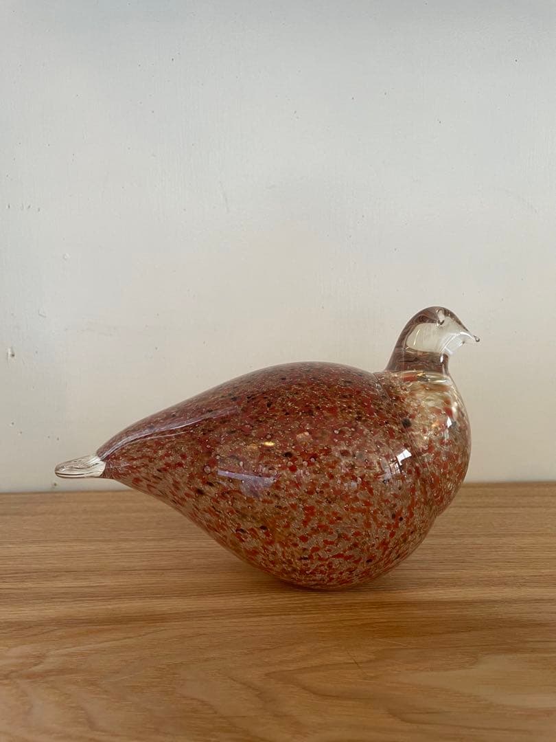 鳥 バード 置物 オブジェ ARTLASI ガラス