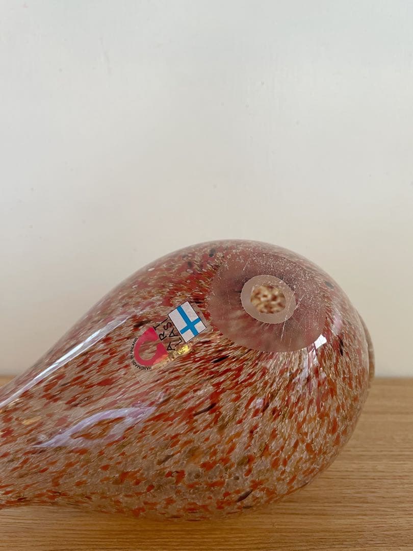 鳥 バード 置物 オブジェ ARTLASI ガラス