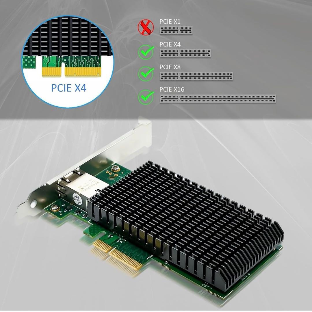 GLOTRENDS ST7381 10G RJ45イーサネットネットワークカード