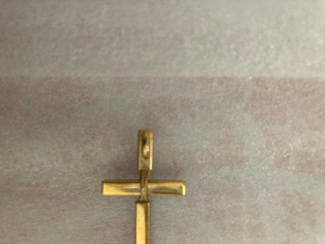 ペンダントトップ　k18金　オニキス