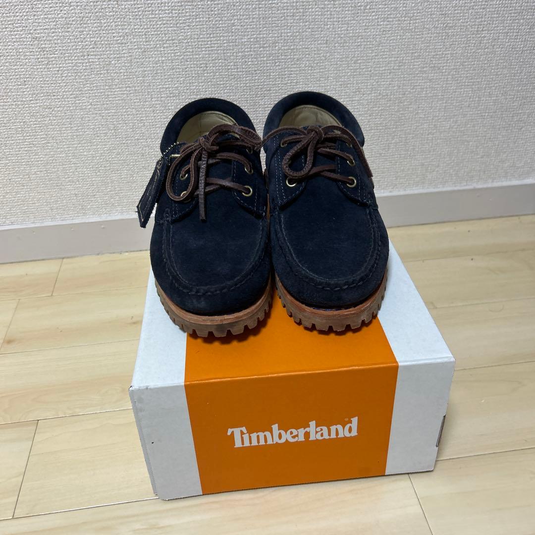 Timberland ネイビー 3eye スエード