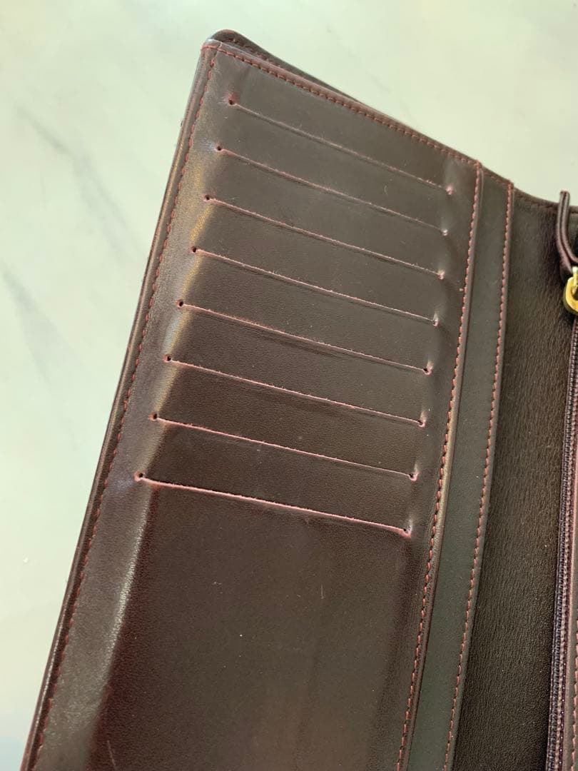 【Paper】 CHANEL キャビアスキン2つ折り長財布／美品