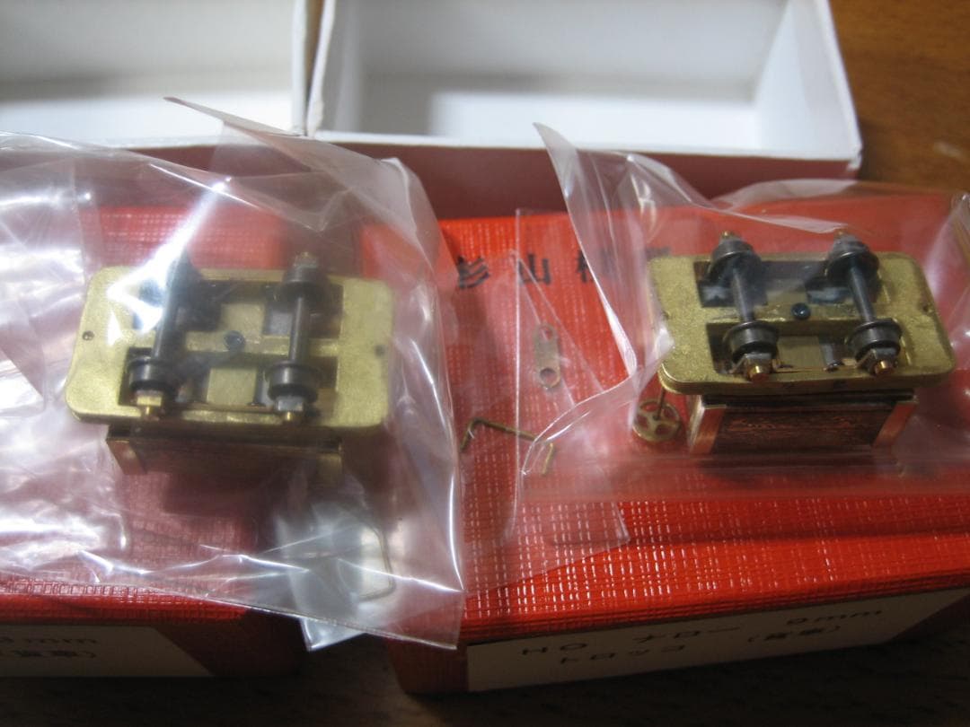 Hoナロー／杉山模型／箱型鉱車／２輌／真鍮完成品