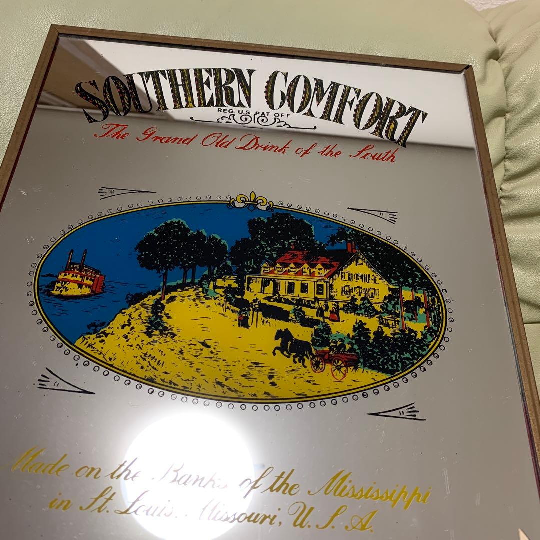 Southern Comfort 広告プレート　ヴィンテージパブミラー