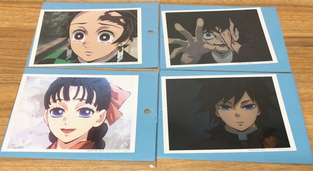 鬼滅の刃　ufotable 場面写ブロマイド　柱稽古　義勇　炭治郎