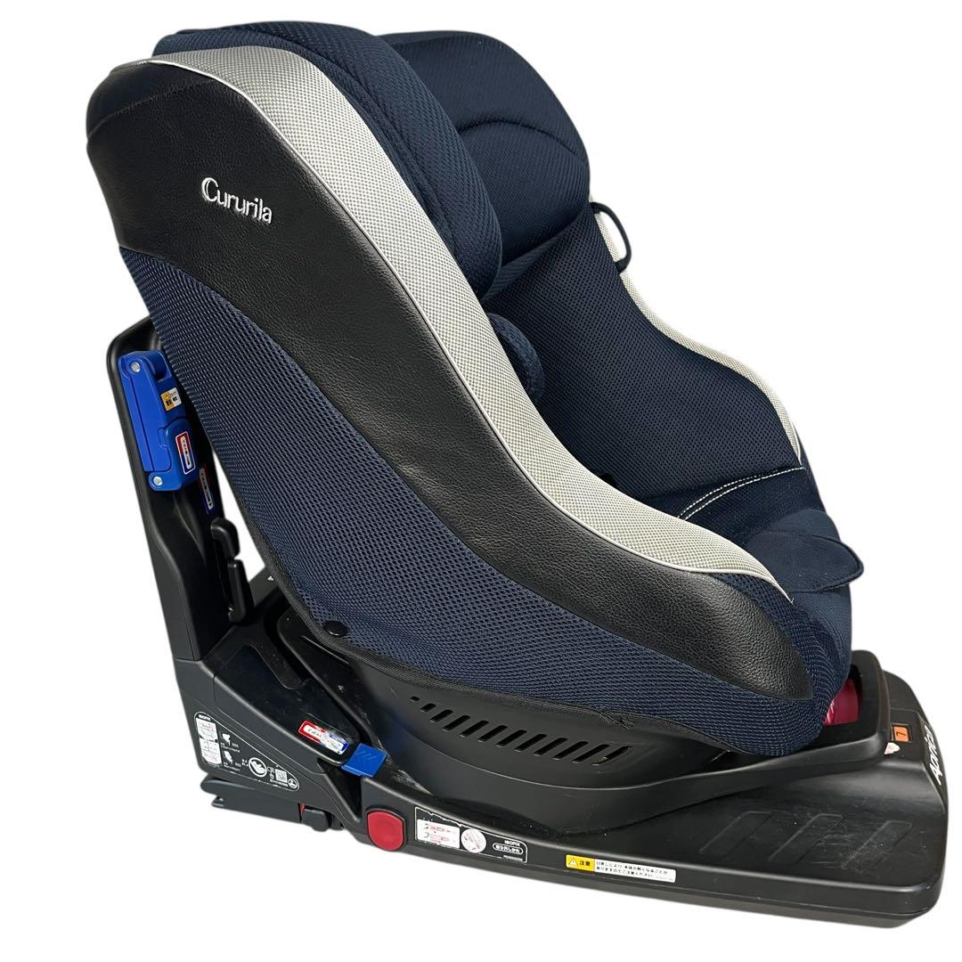 Aprica クルリラ 回転式 ISOFIX シートベルト　どちらも対応