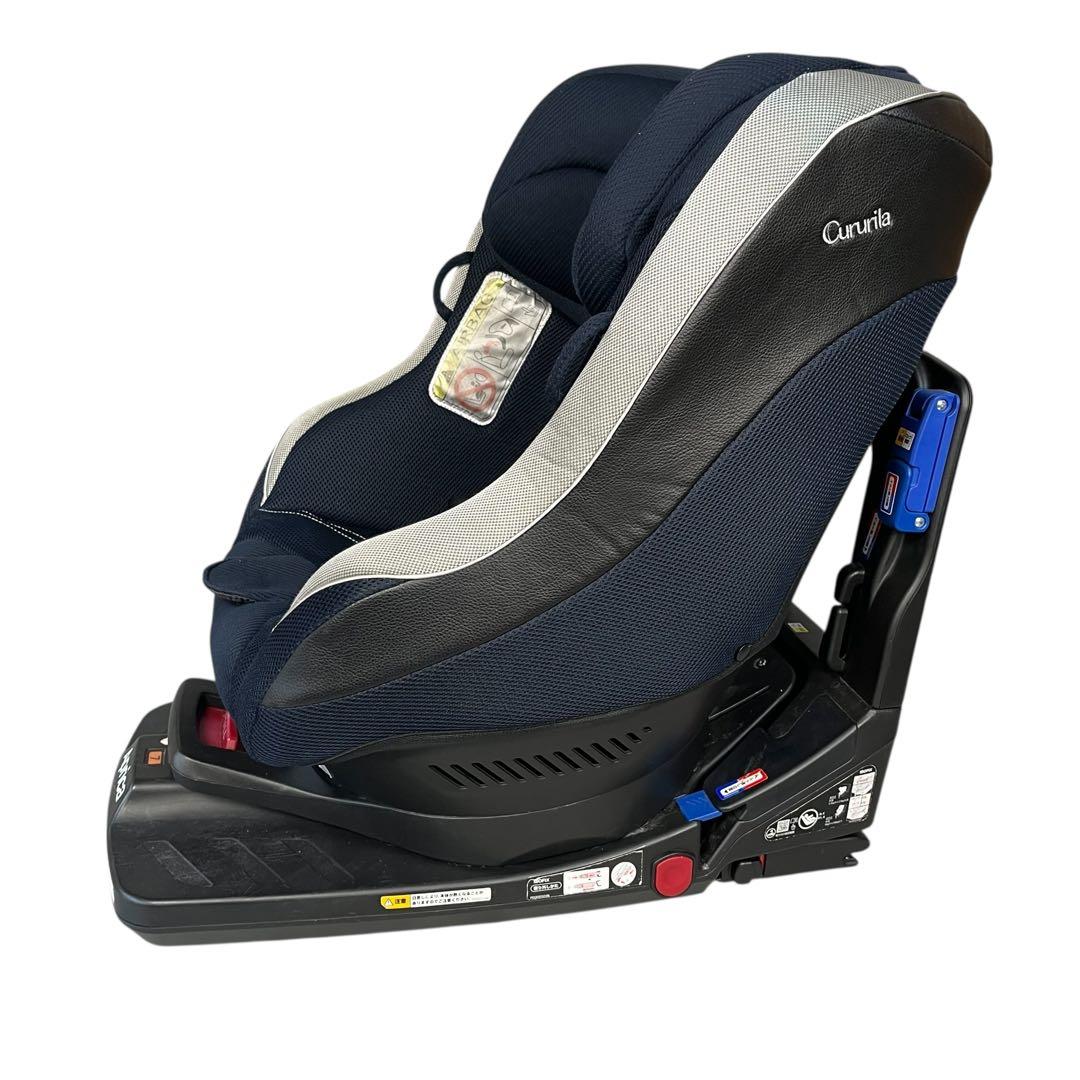 Aprica クルリラ 回転式 ISOFIX シートベルト　どちらも対応