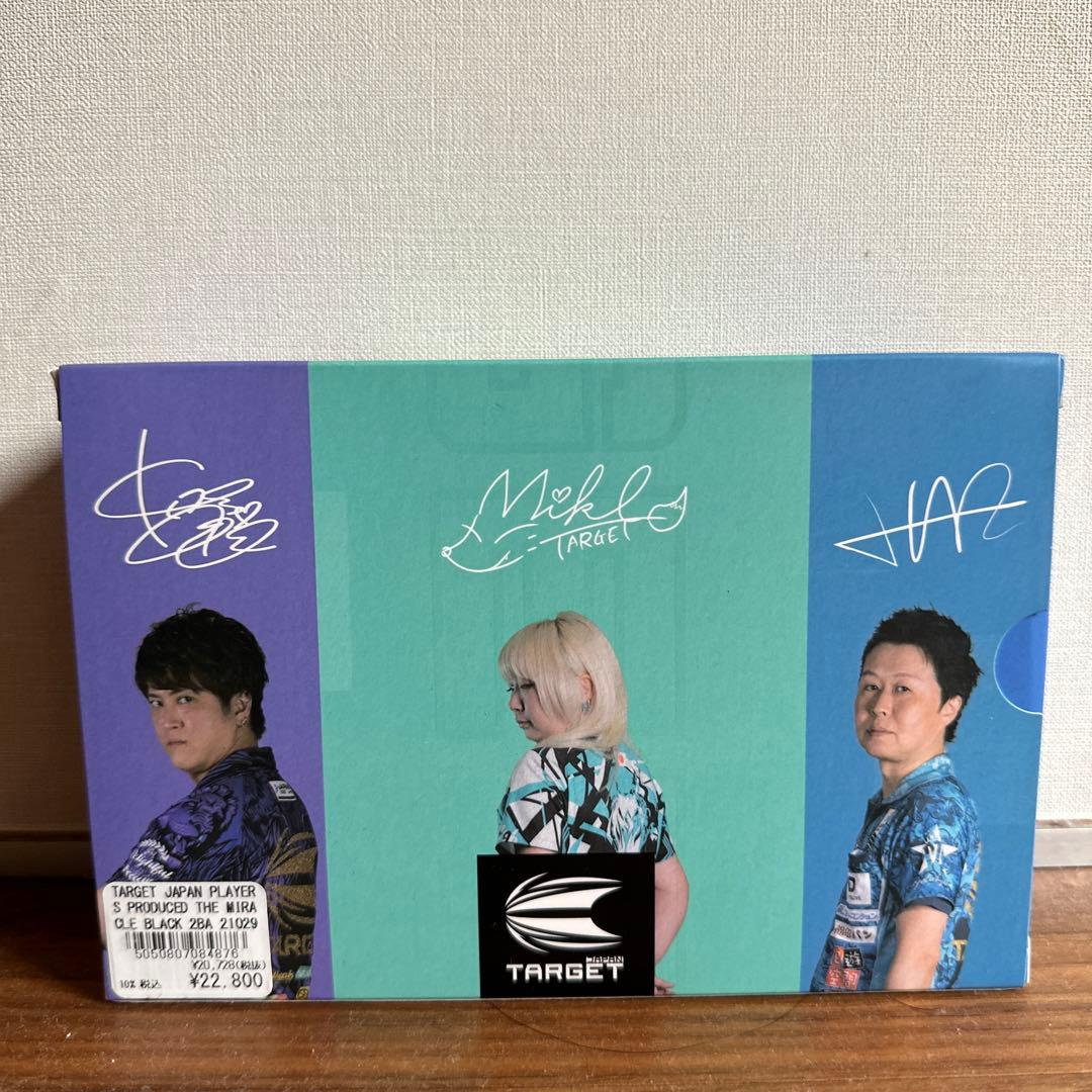ダーツ TARGET JAPAN PLAYERS THE MIRACLE BLACK