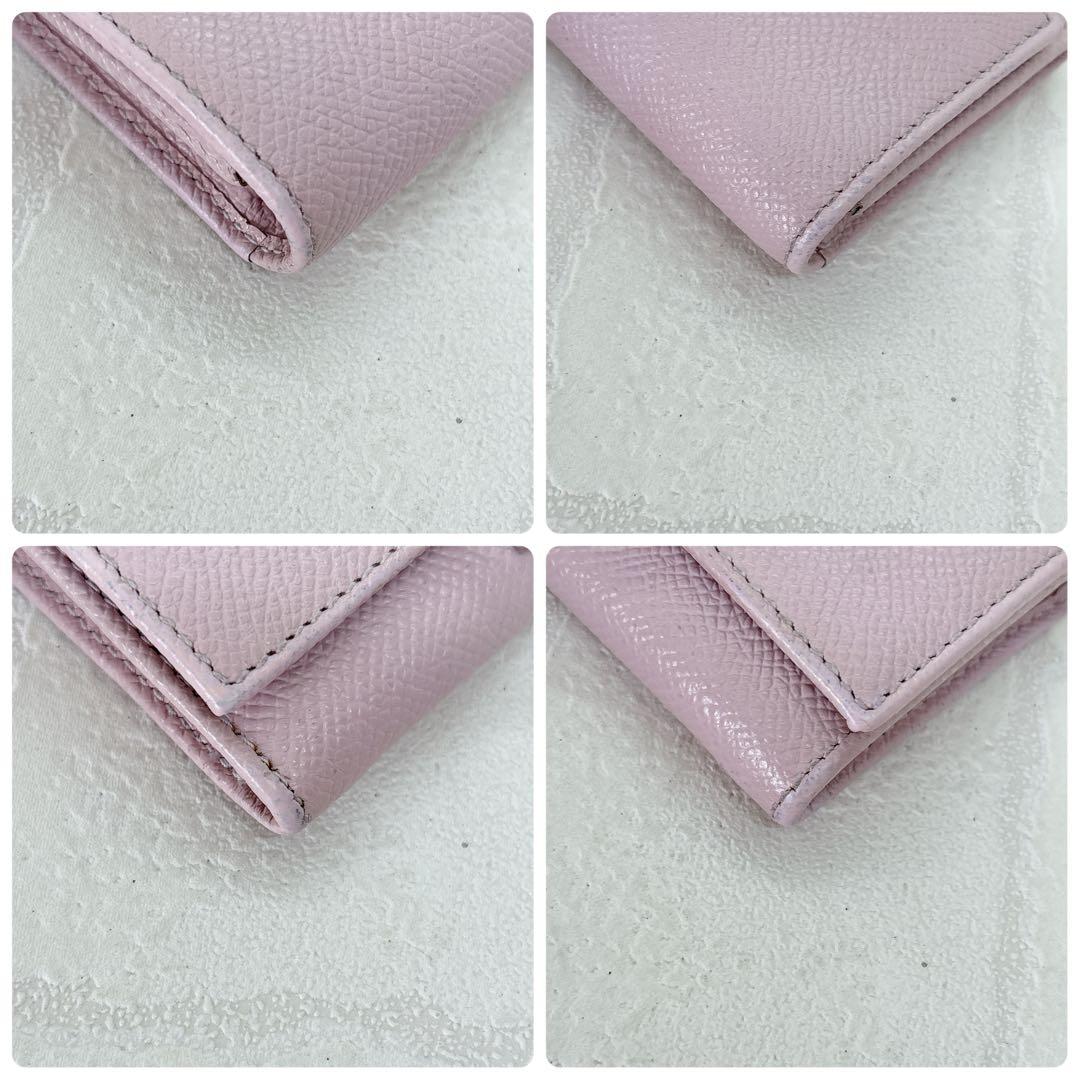 美品✨BVLGARI ブルガリ ロゴクリップ ケース 小銭入れ ピンク