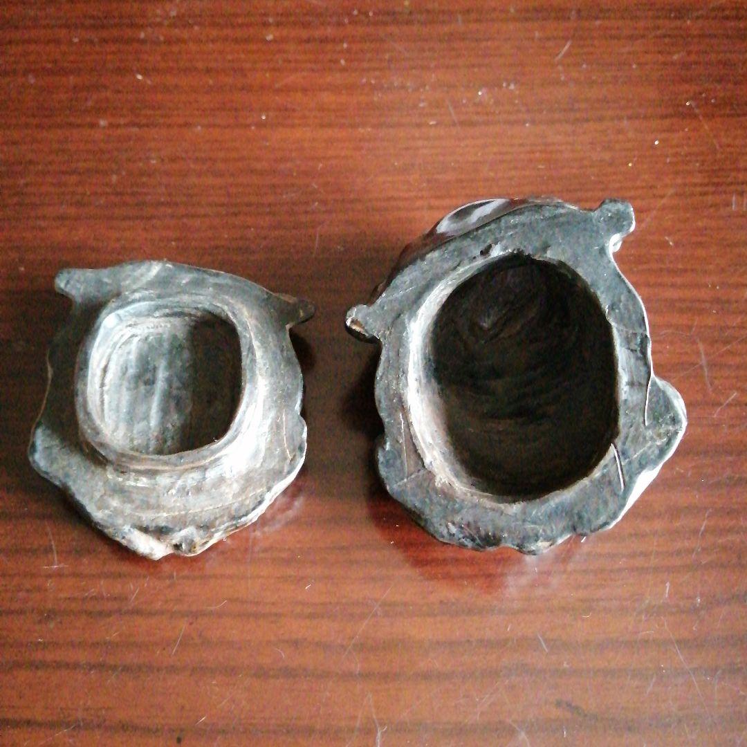 京焼　北山領　蛙形香合　7.5cm　江戸後期～明治期