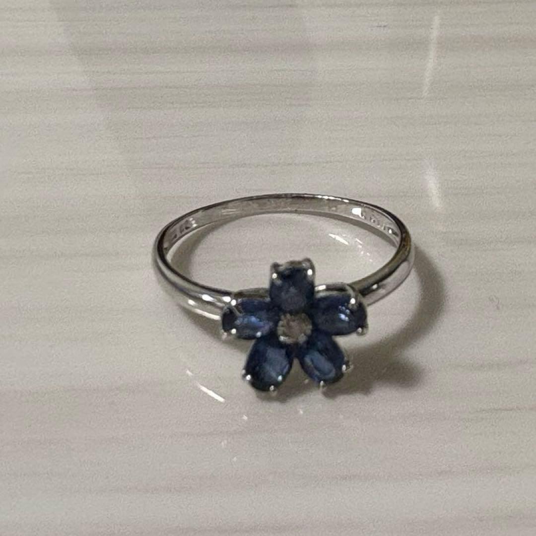 k18WGサファイアリング