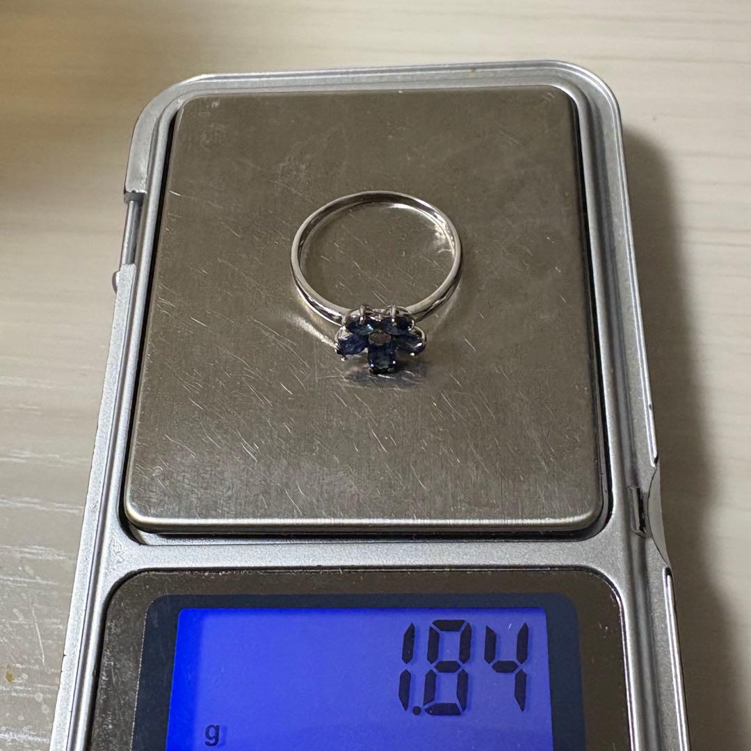 k18WGサファイアリング