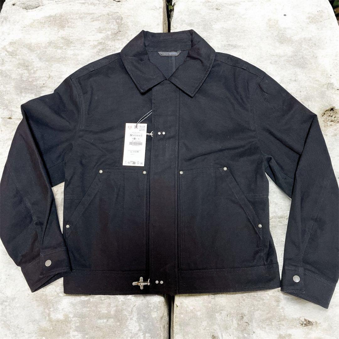 【完売品M】ZARA ファイヤーマン リラックスフィットトグルジャケット　新品