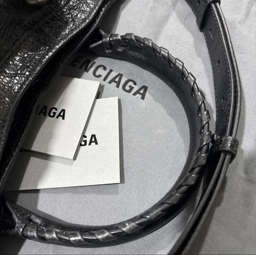 新春SALE　バレンシアガ　シティ　 LE CITY バッグ スモール　ブラック