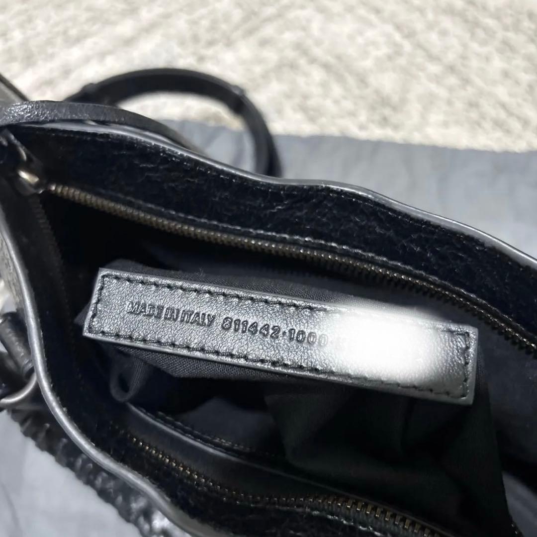 新春SALE　バレンシアガ　シティ　 LE CITY バッグ スモール　ブラック