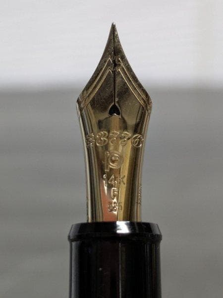 PLATINUM プラチナ 万年筆 #3776 14K F ボールペン付属