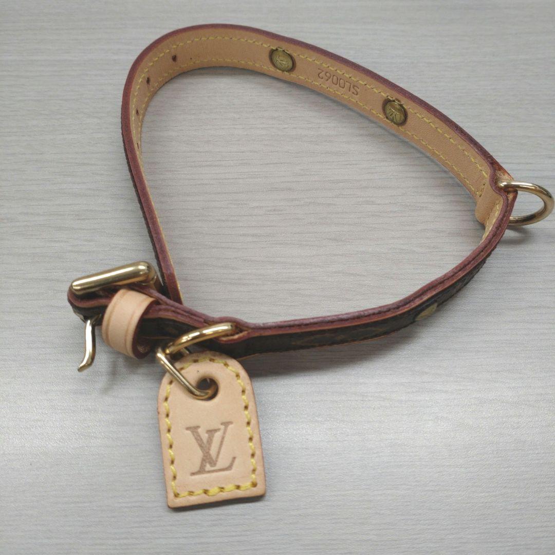 【新品・未使用】LOUIS VUITTON モノグラム 小型犬用 首輪・リード