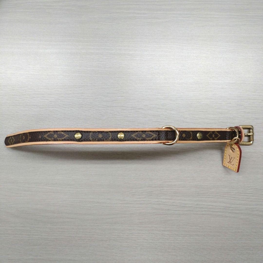 【新品・未使用】LOUIS VUITTON モノグラム 小型犬用 首輪・リード