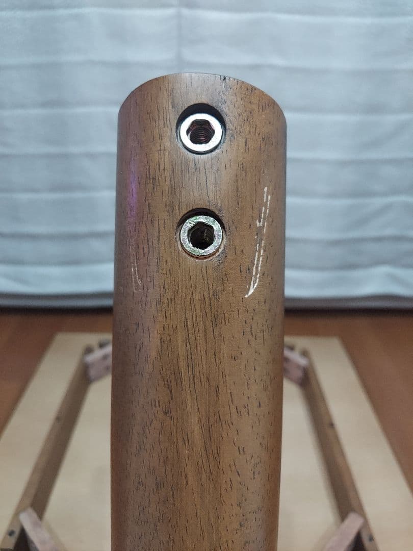 ニトリ　ウォールナットダイニングテーブル