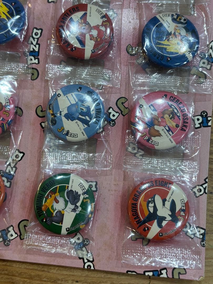 Jリーグ J.Pizza チームキャラクターバッジ 大量まとめ売り 非売品