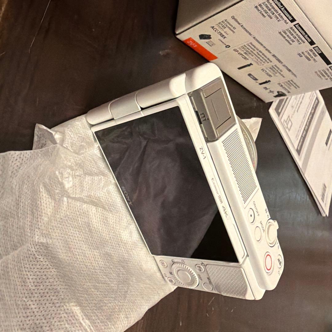 Sony ZV-1 ホワイト コンパクトカメラ