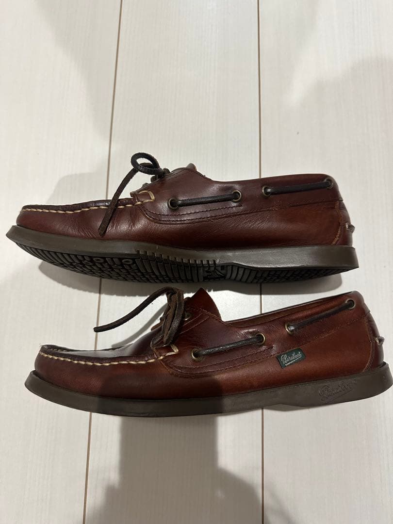 パラブーツ　バース　マロ　デッキシューズ　マリンシューズ　ボートシューズ