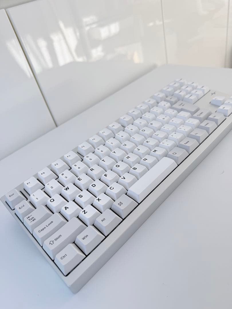 wobkey crush80 reboot pro JIS日本語 シルバー　白