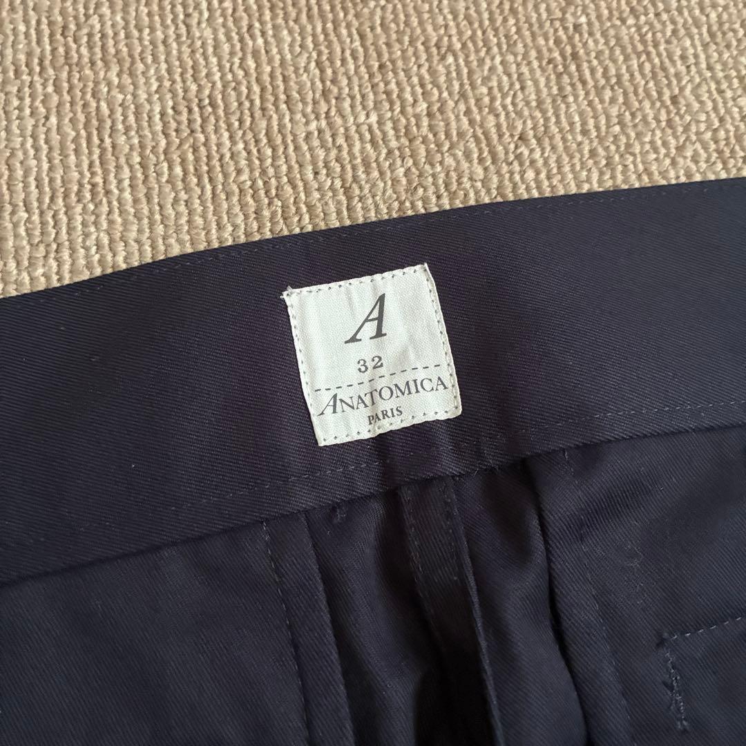 値下げ依頼 アナトミカ  MARINE PANTS ネイビー 32