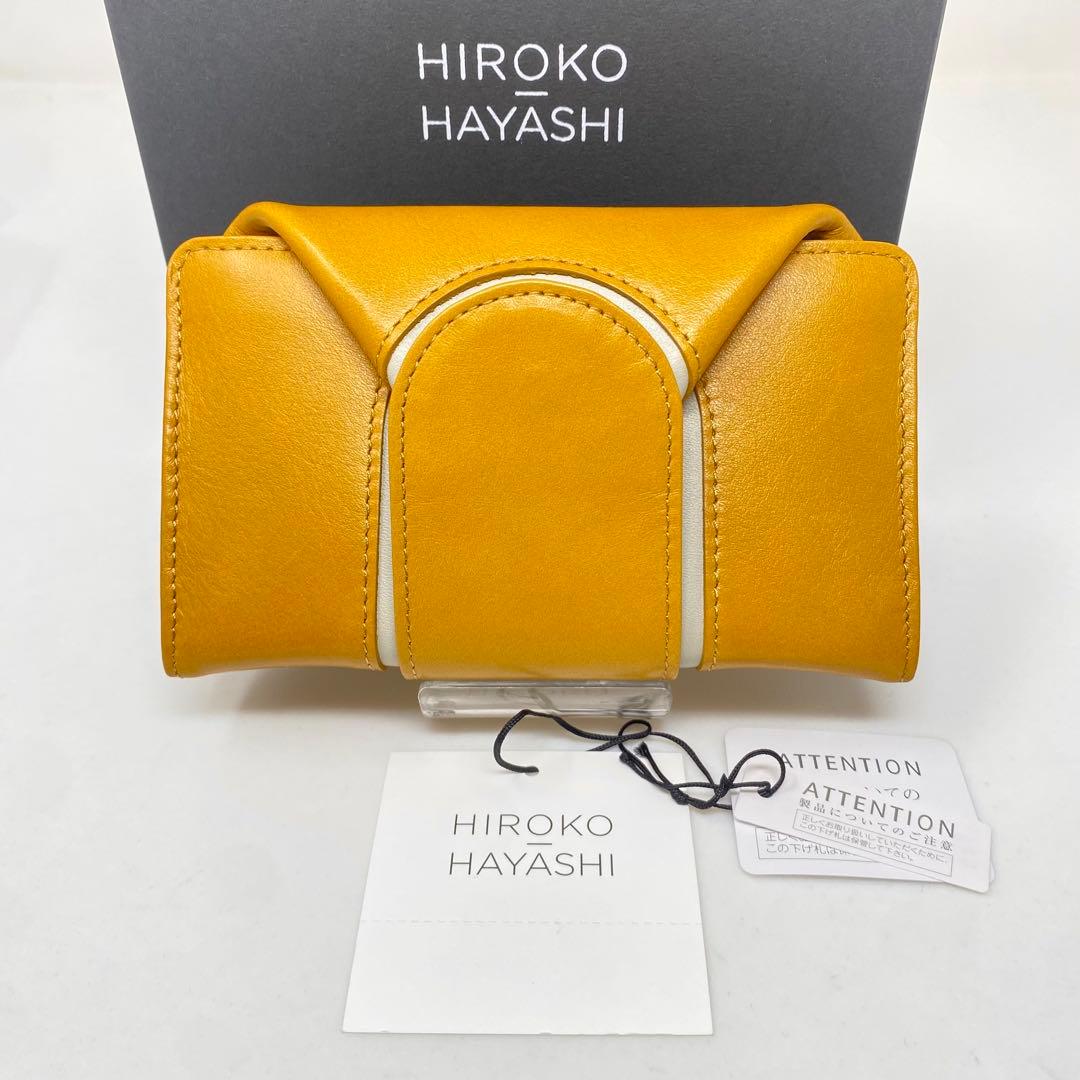ヒロコハヤシ CAFE PORTA カフェポルタ 財布 マスタード イエロー