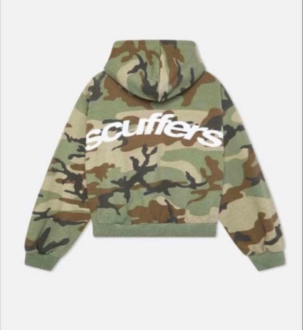 scuffers迷彩パーカー