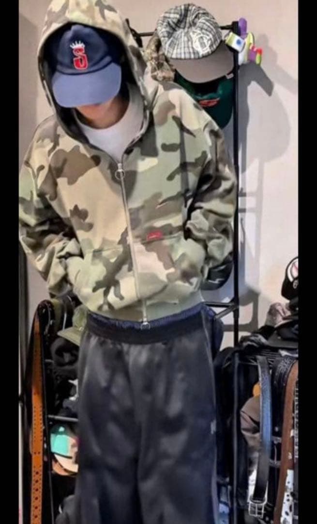 scuffers迷彩パーカー