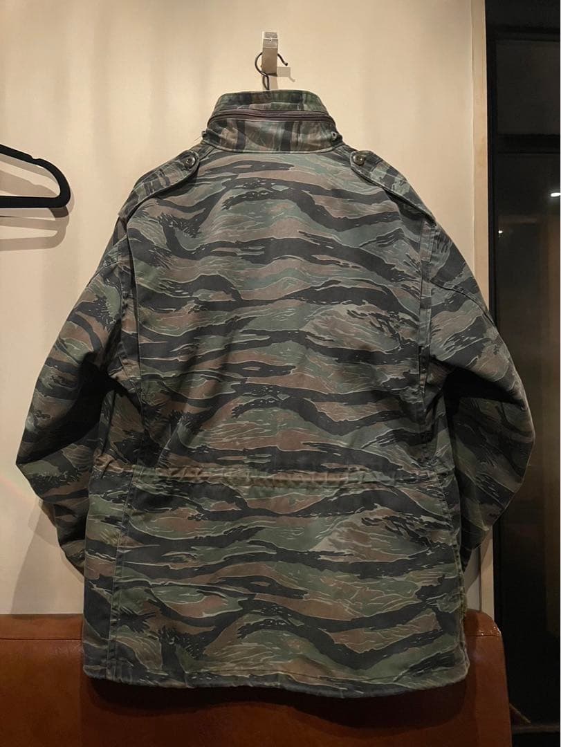 あにすけ65 アルファー社 ミリタリージャケット タイガーストライプ L