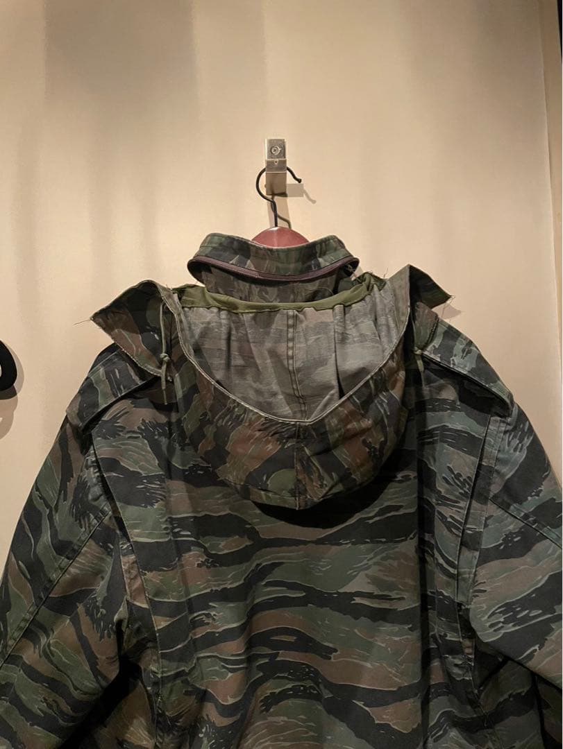 あにすけ65 アルファー社 ミリタリージャケット タイガーストライプ L