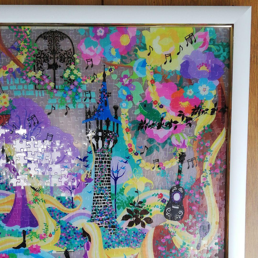 バズル　額入り　ディズニー　kayo horaguchi　ホラグチカヨ