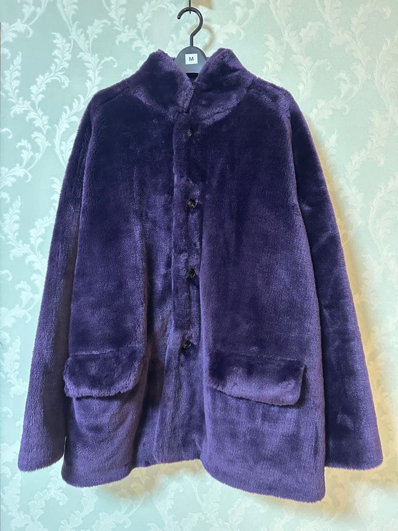 新品未使用　needles フェイクファーカーコート　サイズM