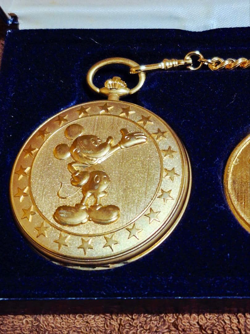 未使用☆コリブリ☆Colibri☆ディズニー☆ミッキーマウス☆懐中時計☆