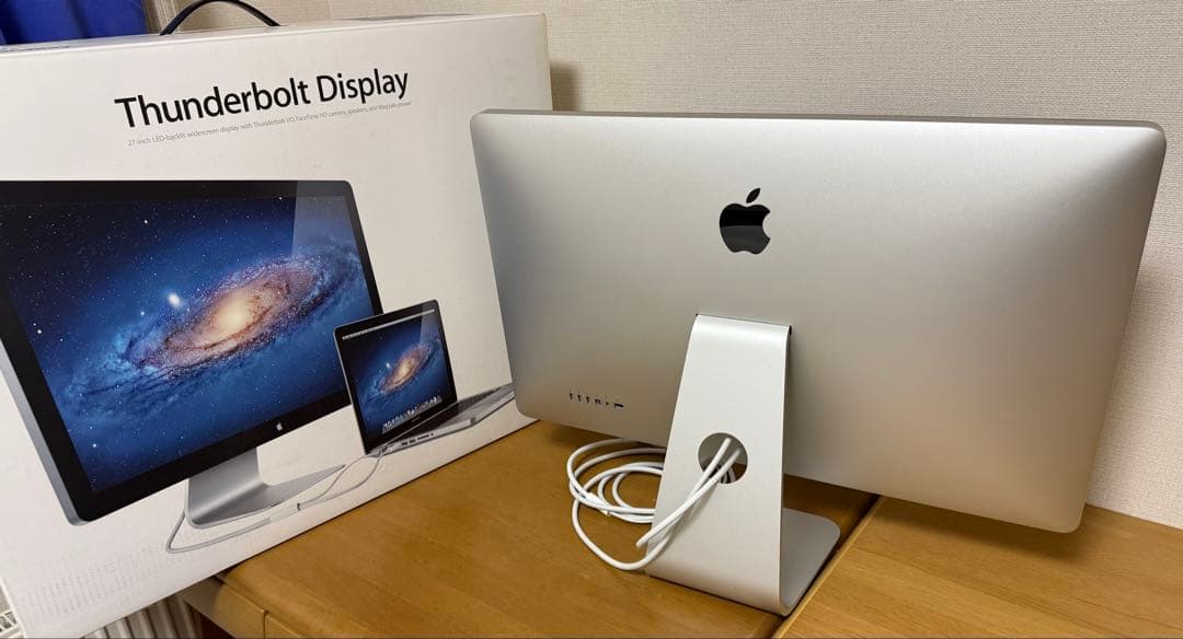 【美品】Apple Thunderbolt Display 27インチ希少保管品