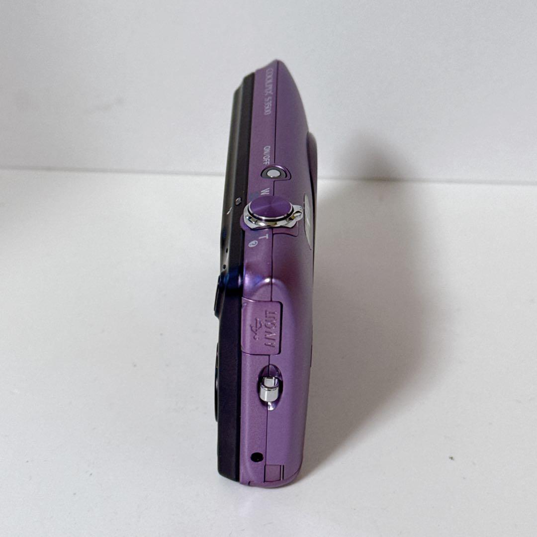 【美品】Nikon デジタルカメラ COOLPIX S3500 パープル