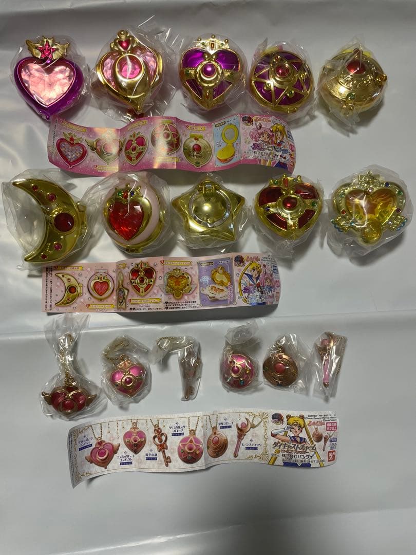【新品未開封】セーラームーン 変身コンパクトミラー 全16種セット コンプリート