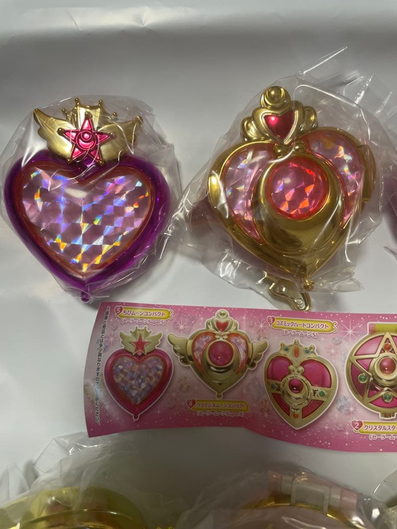 【新品未開封】セーラームーン 変身コンパクトミラー 全16種セット コンプリート