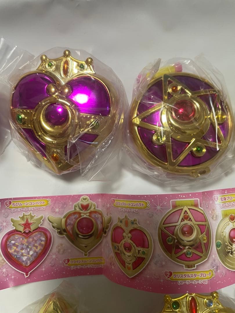 【新品未開封】セーラームーン 変身コンパクトミラー 全16種セット コンプリート
