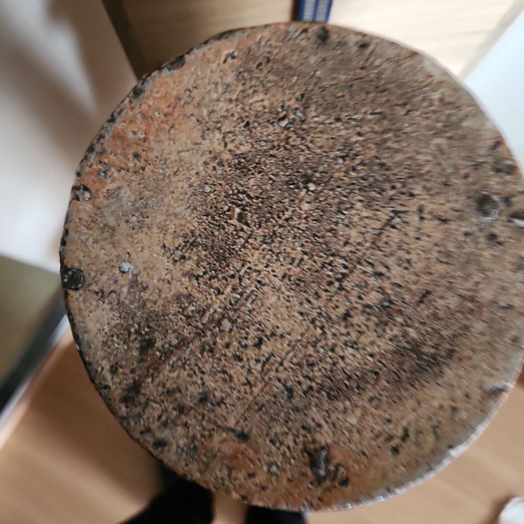 時代自然灰秞瀬戸焼花入れ箱付き