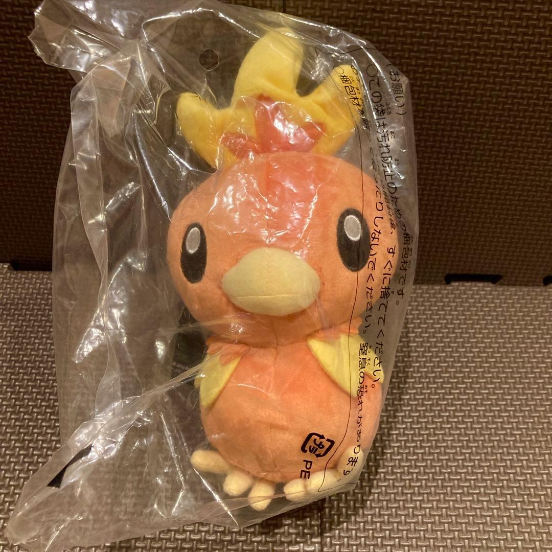 【新品未開封】 アチャモ　ぬいぐるみ　2014 タグ付き　ポケモンセンター限定