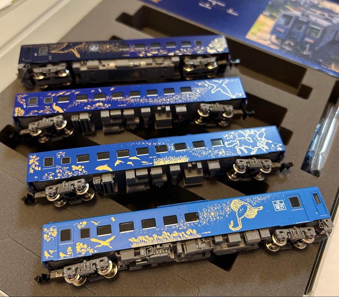 TOMIX98522 JRキハ141系旅客車（SL銀河用客車）4両セットNゲージ